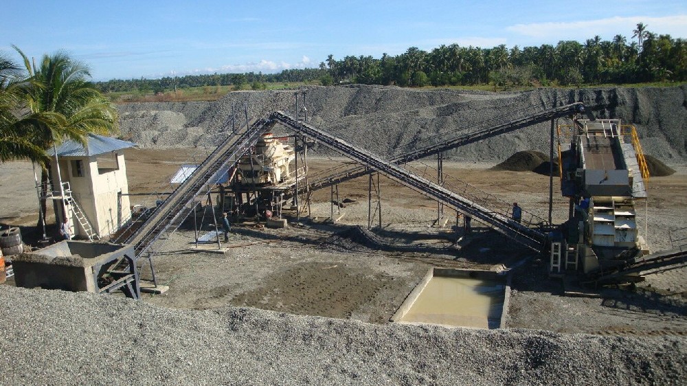 On site crushing equipment